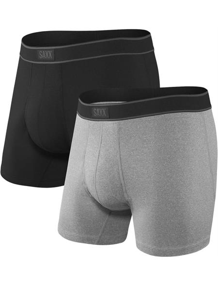 Saxx Mens Daytripper Boxer Brief with Fly - Pack of 2